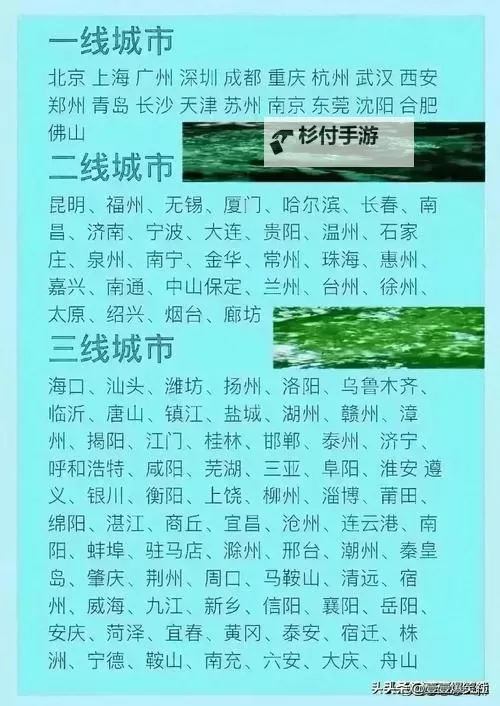 中日韩无一线二线三线城市的区别与分析图1