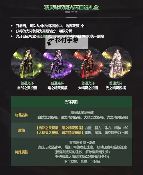 DNF2022五一套宝珠属性全解析及搭配指南图1