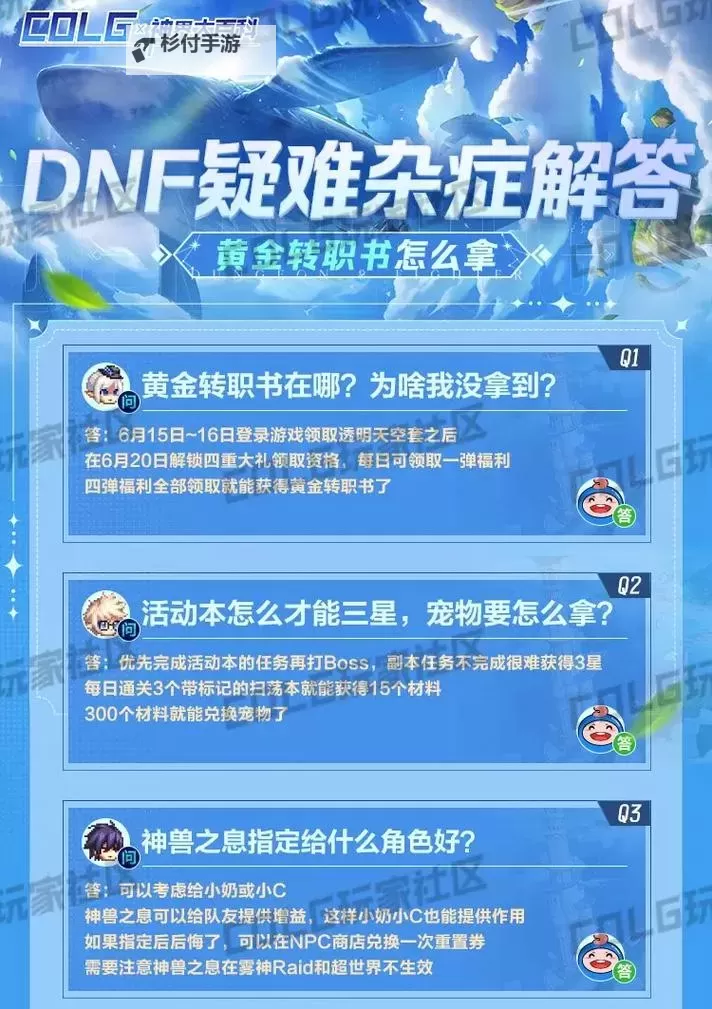 2024年最新攻略:DNF转职书怎么获得解析图1