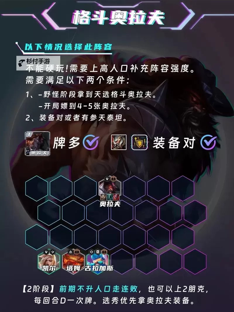 英雄联盟奥拉夫下棋出装指南:最佳装备策略与技巧分析图2