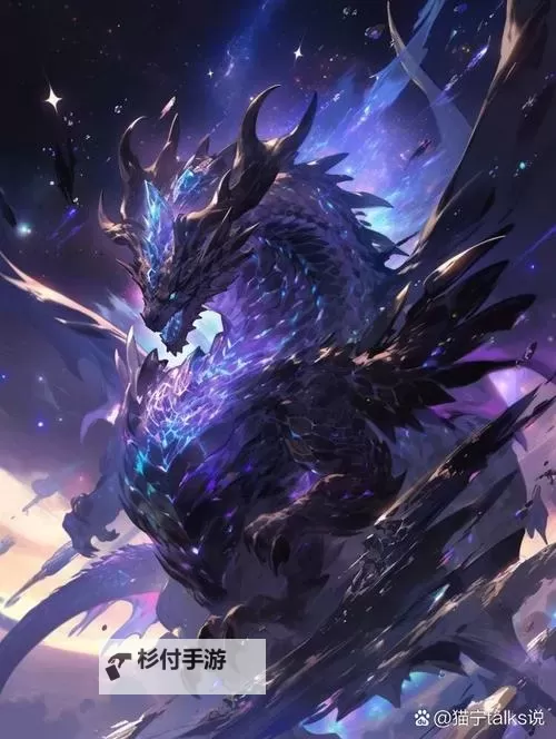 坐在黑的发紫的巨龙上写作业：奇幻中的魔幻瞬间图1