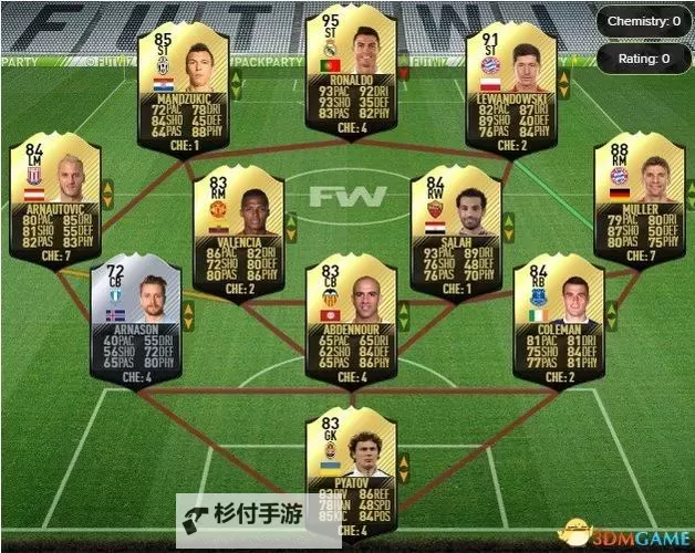 《FIFA17》UT模式球队阵容挑战图文介绍 球队阵容挑战是什么图1
