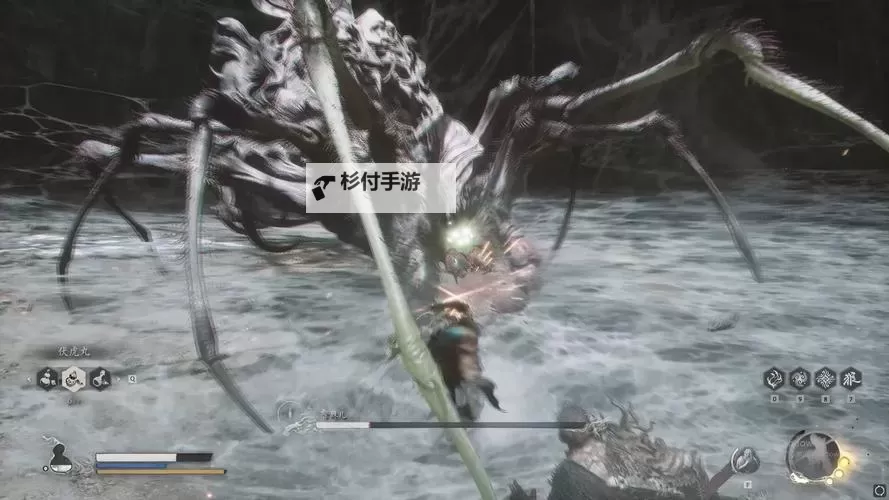 《黑神话悟空》紫蛛儿打法攻略 紫蛛儿怎么打图2