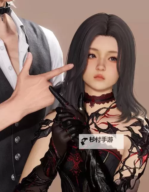 《命运方舟》女格斗青眸短发御姐捏脸分享图1