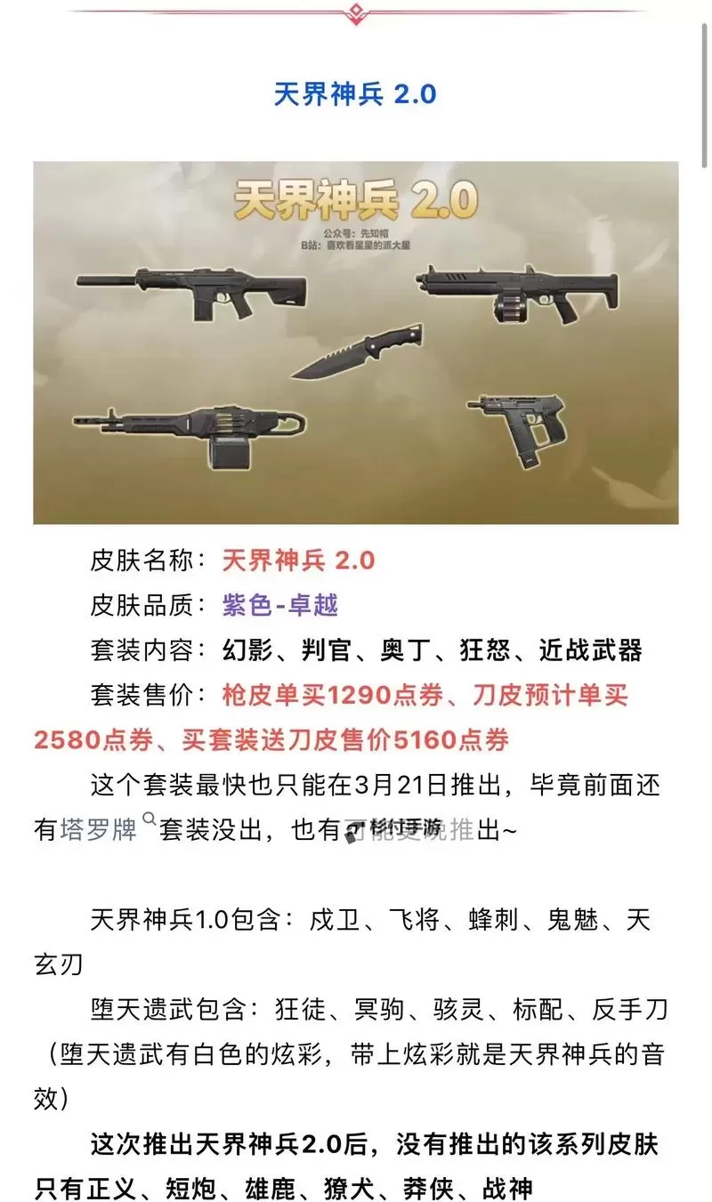 《无畏契约》新套装配枪曝光 新套装包含哪些枪的皮肤图1