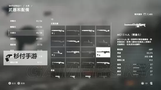 《战地1》武器图鉴大全 全武器装备数据图鉴图1