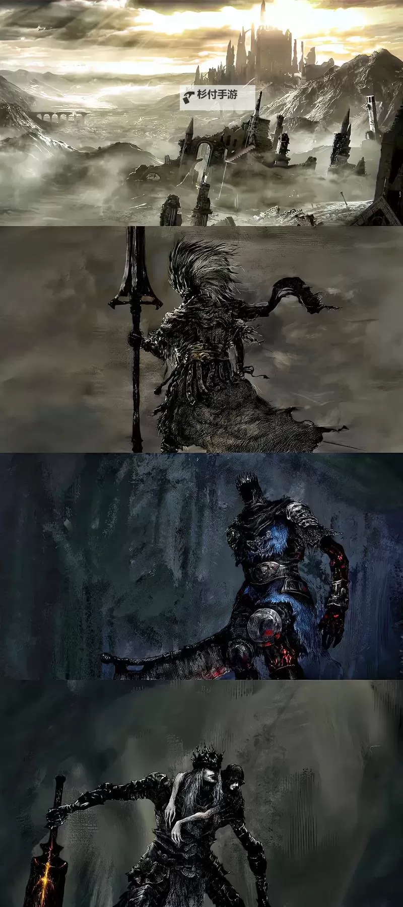 《黑暗之魂3》游戏设计 黑魂1与黑魂3捷径及氛围营造对比图1