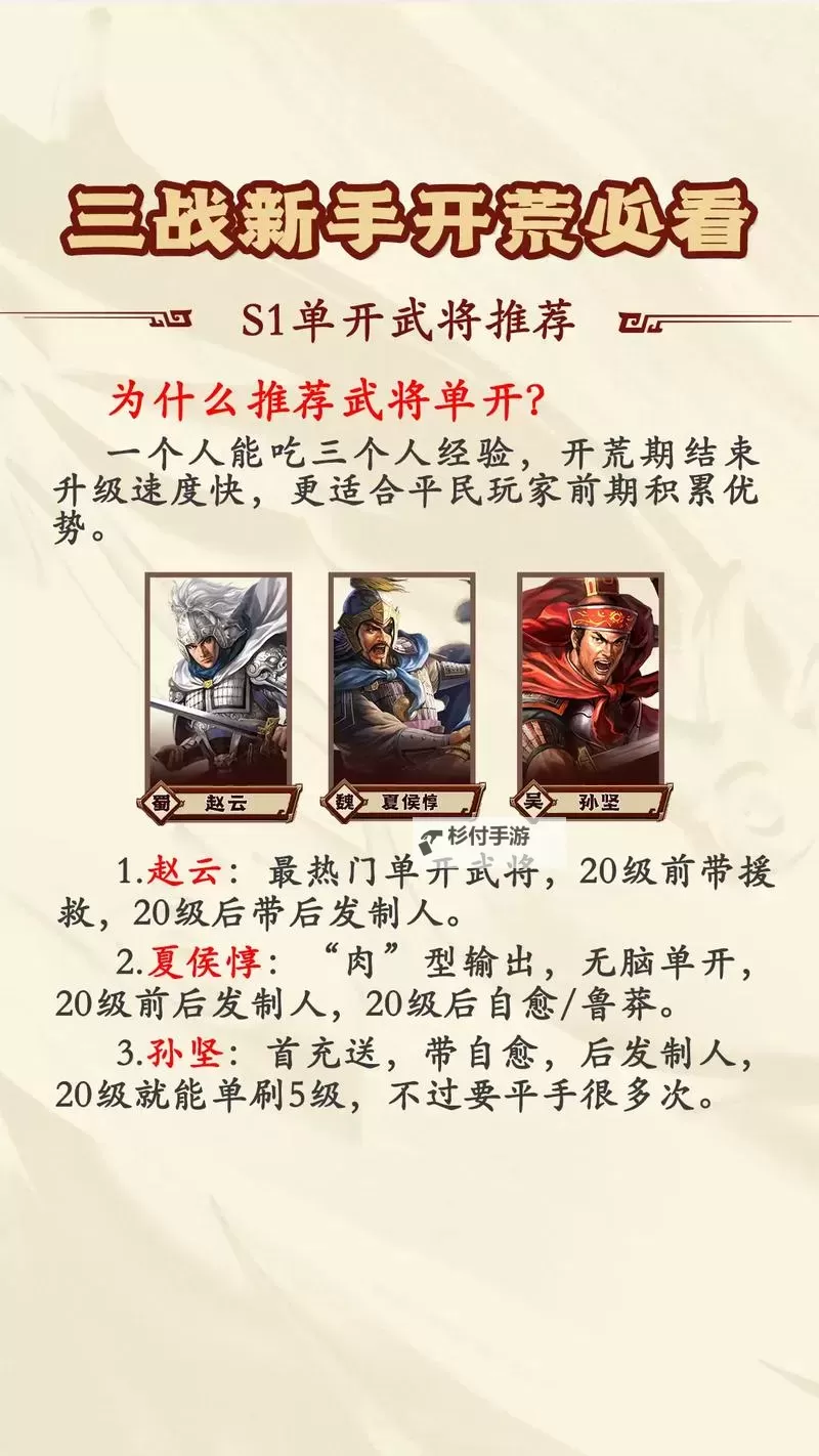 《武神三国志》新手游戏全攻略 新手游戏指南图1