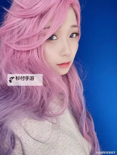 《星空》粉色短发小姐姐捏脸数据分享图1