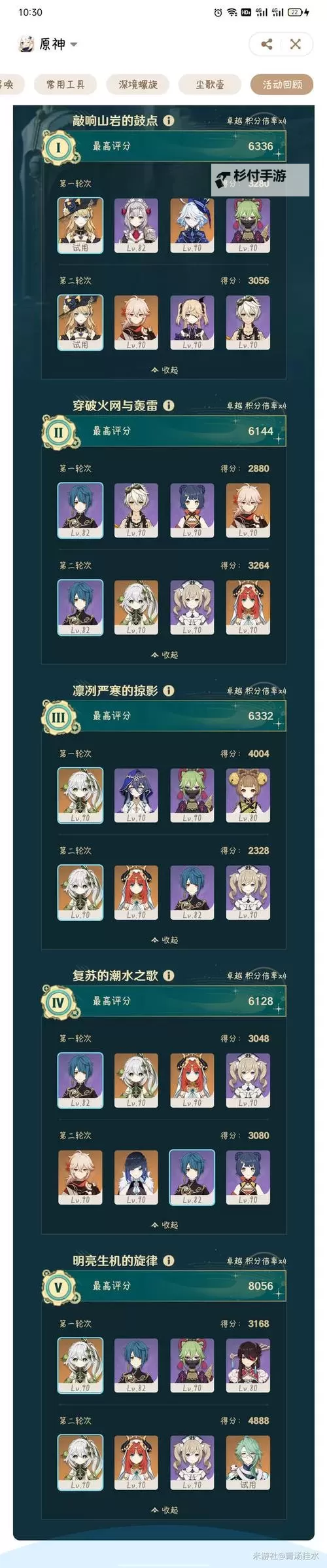 《原神》深念锐意旋步舞全关卡满奖励攻略 4.3深念锐意旋步舞阵容推荐图1