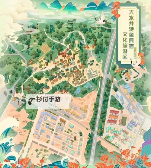 《光与影33号远征队》明黄丰收手绘地图分享 明黄丰收地图收集品标注图1