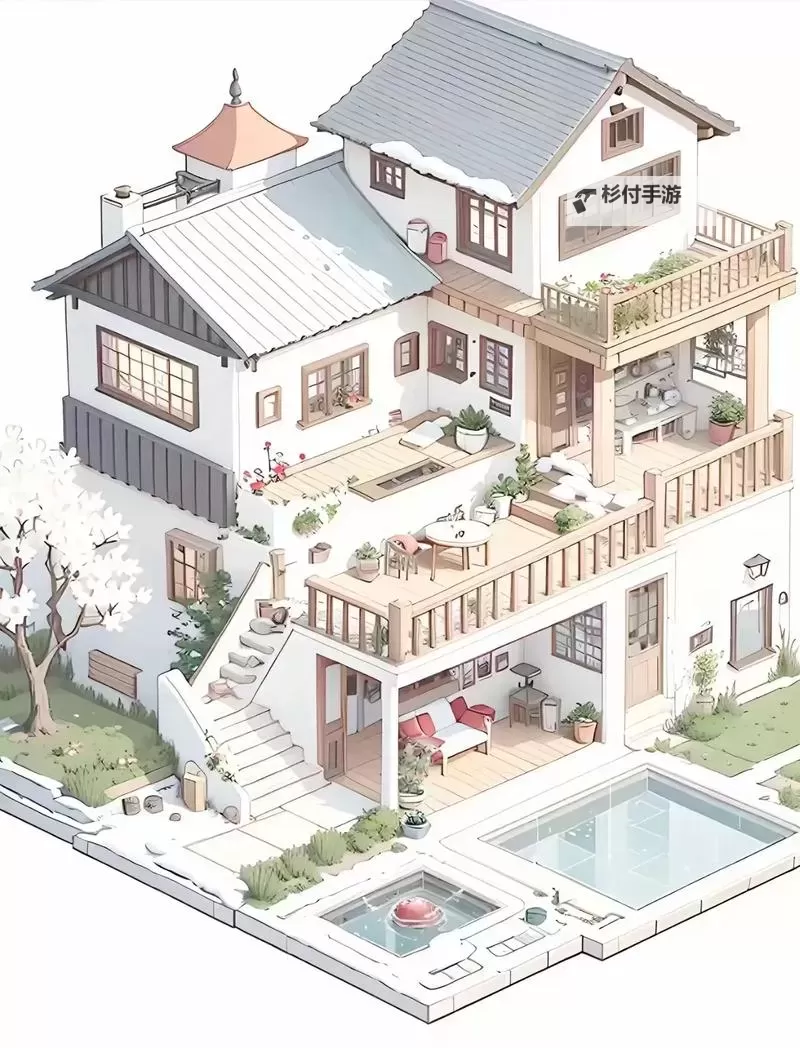 《心动小镇》猫猫屋超简单建造教程图1