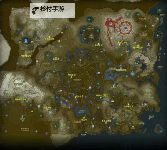 《塞尔达传说荒野之息》洗点神像位置介绍 洗点神像在哪图1