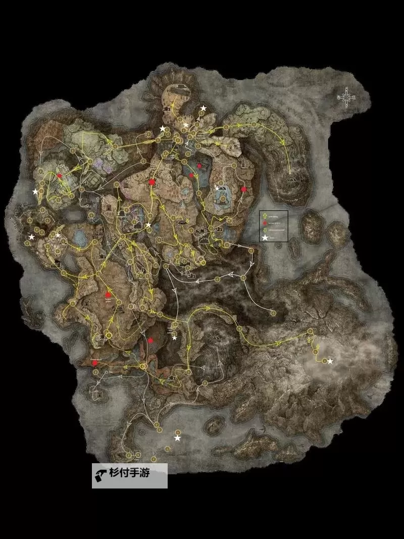 《艾尔登法环》黄金树之影DLC全25个灵灰获取路线图1