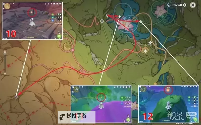 《原神》3.8琉形蜃境第二天新增限时挑战位置汇总 隐众游园限时挑战在哪图2