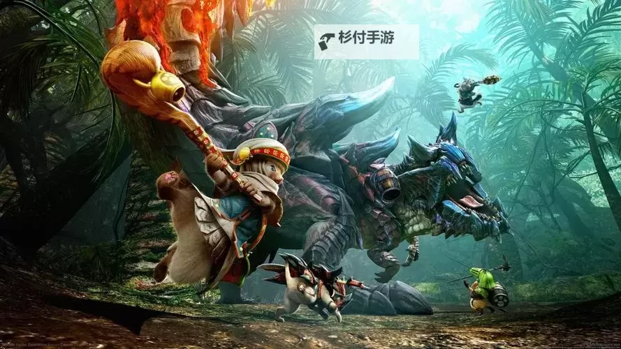 《怪物猎人世界》烂辉龙野人队伍打法图1