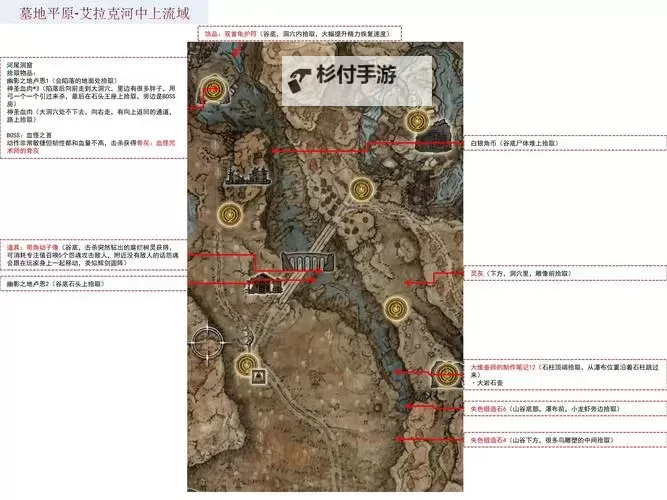 《艾尔登法环》黄金树之影DLC全赐福点位置展示图1