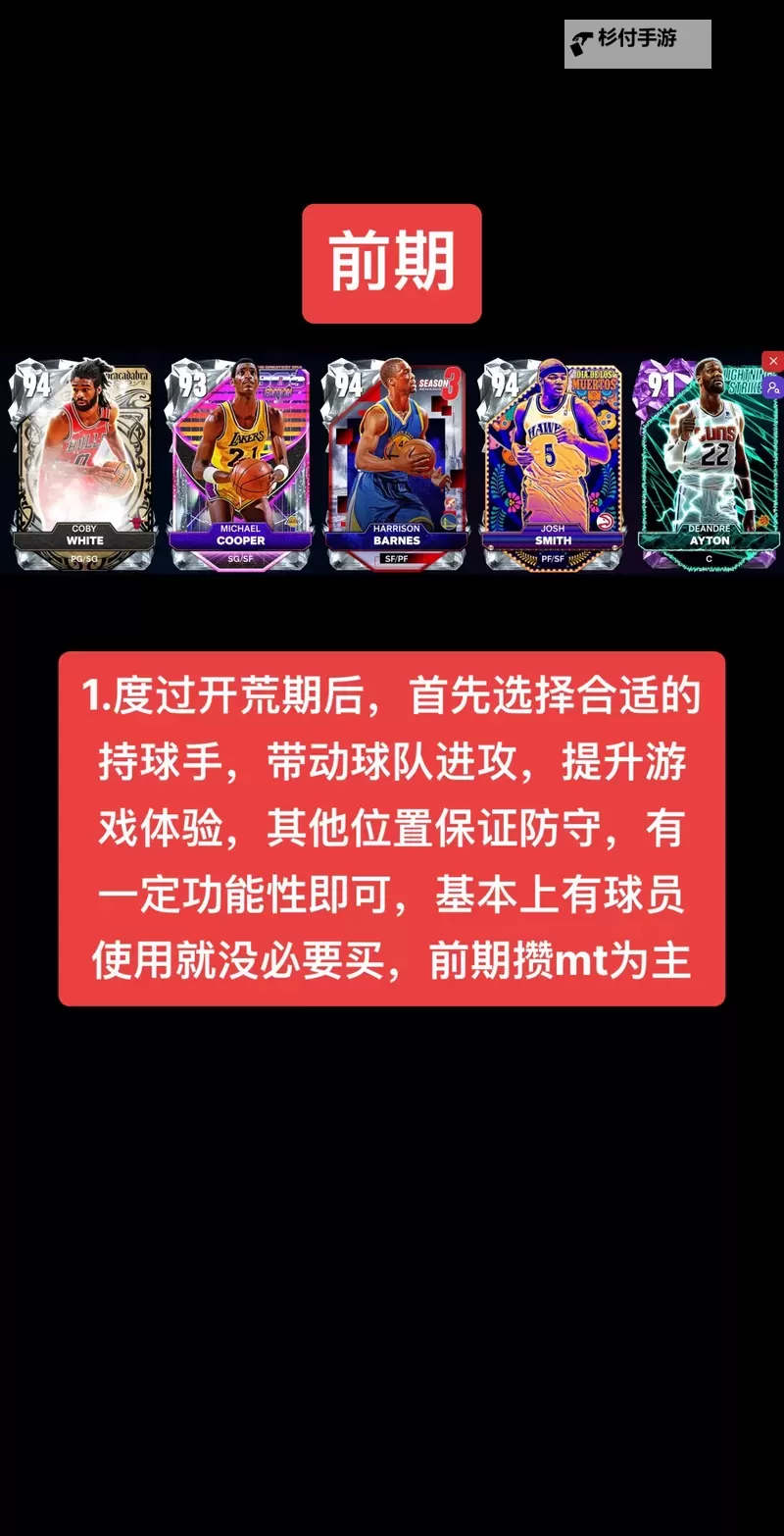 《NBA 2K20》MT模式阵容分享 MT模式用什么阵容图1