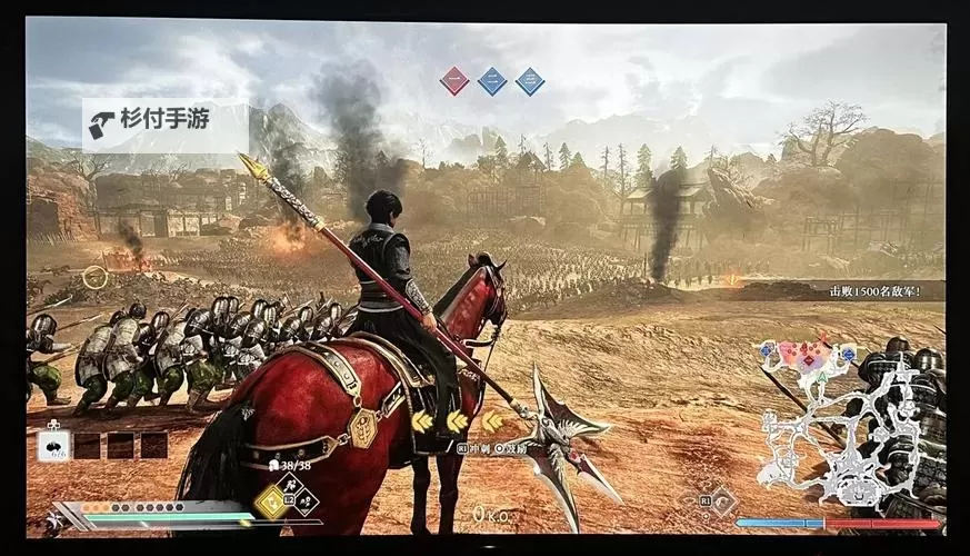 《真三国无双起源》下邳之战吕布打法建议 赤兔马获取方法图1