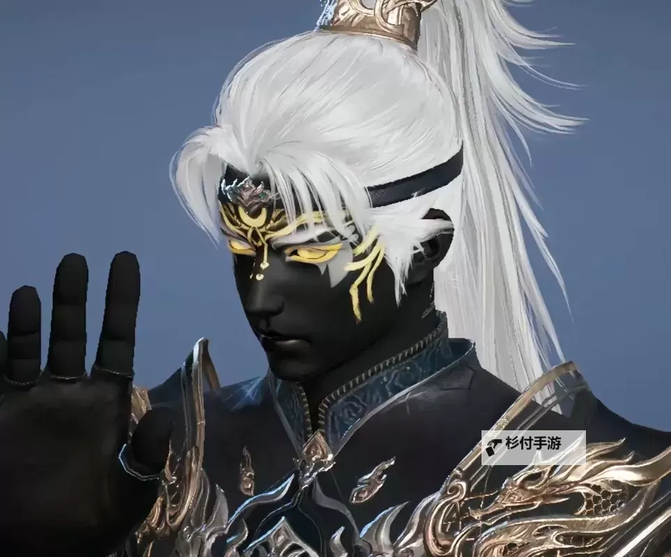 《永劫无间手游》岳山关羽捏脸码分享图1