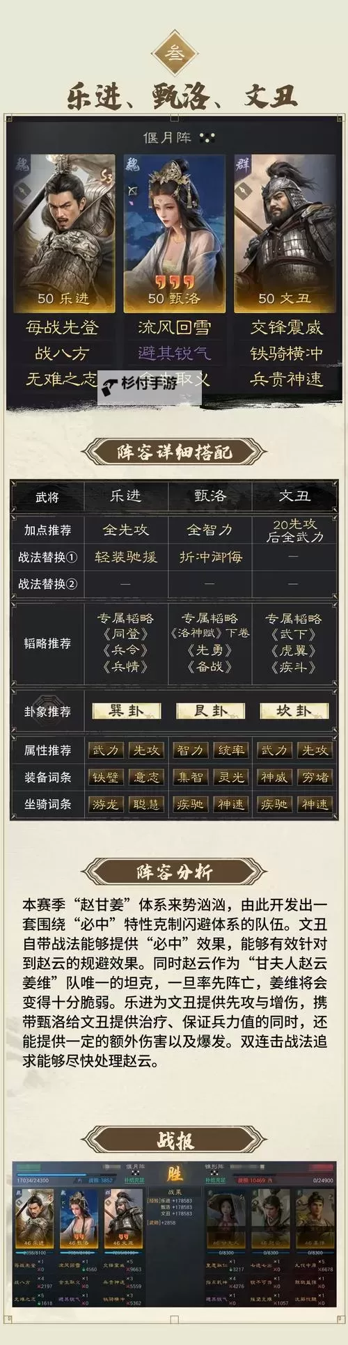 《天下争霸三国志》阵容搭配攻略:法术轰炸队搭配详解!图1