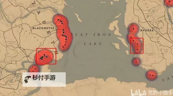 《荒野大镖客OL》12月17日纳扎尔夫人位置图1