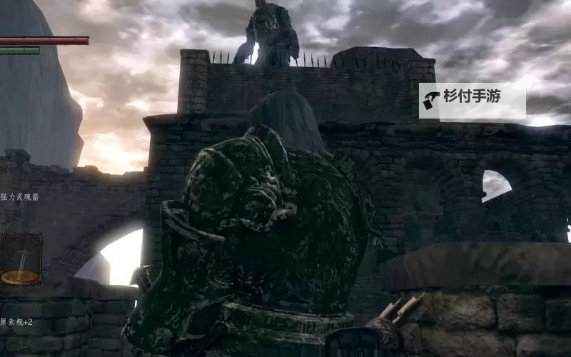 黑暗之魂2 利用浮空BUG跳过冬之庙演示图1